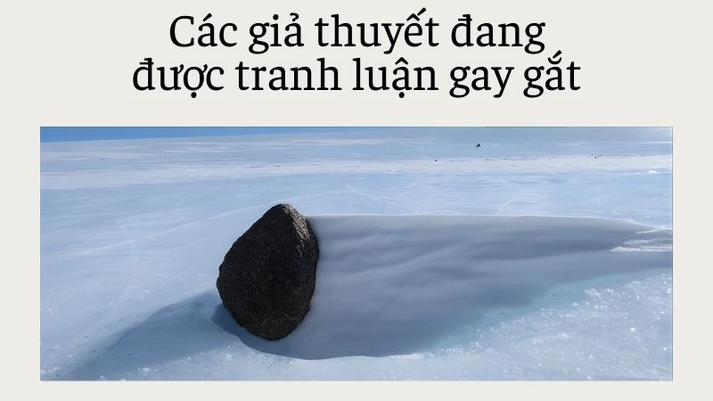 Các giả thuyết đang được tranh luận gay gắt